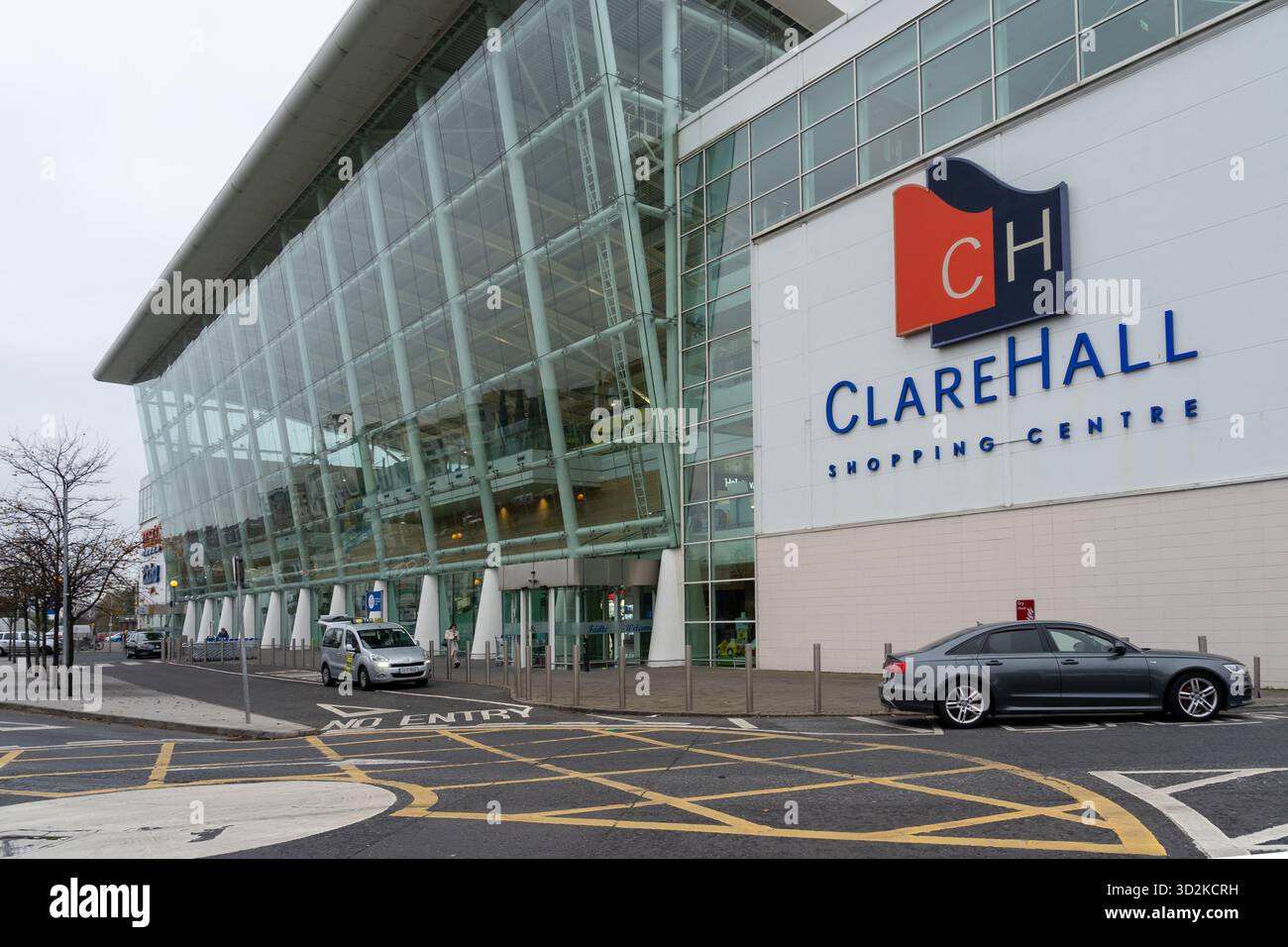 Centre commercial Clarehall dans le nord de Dublin, Irlande. Banque D'Images