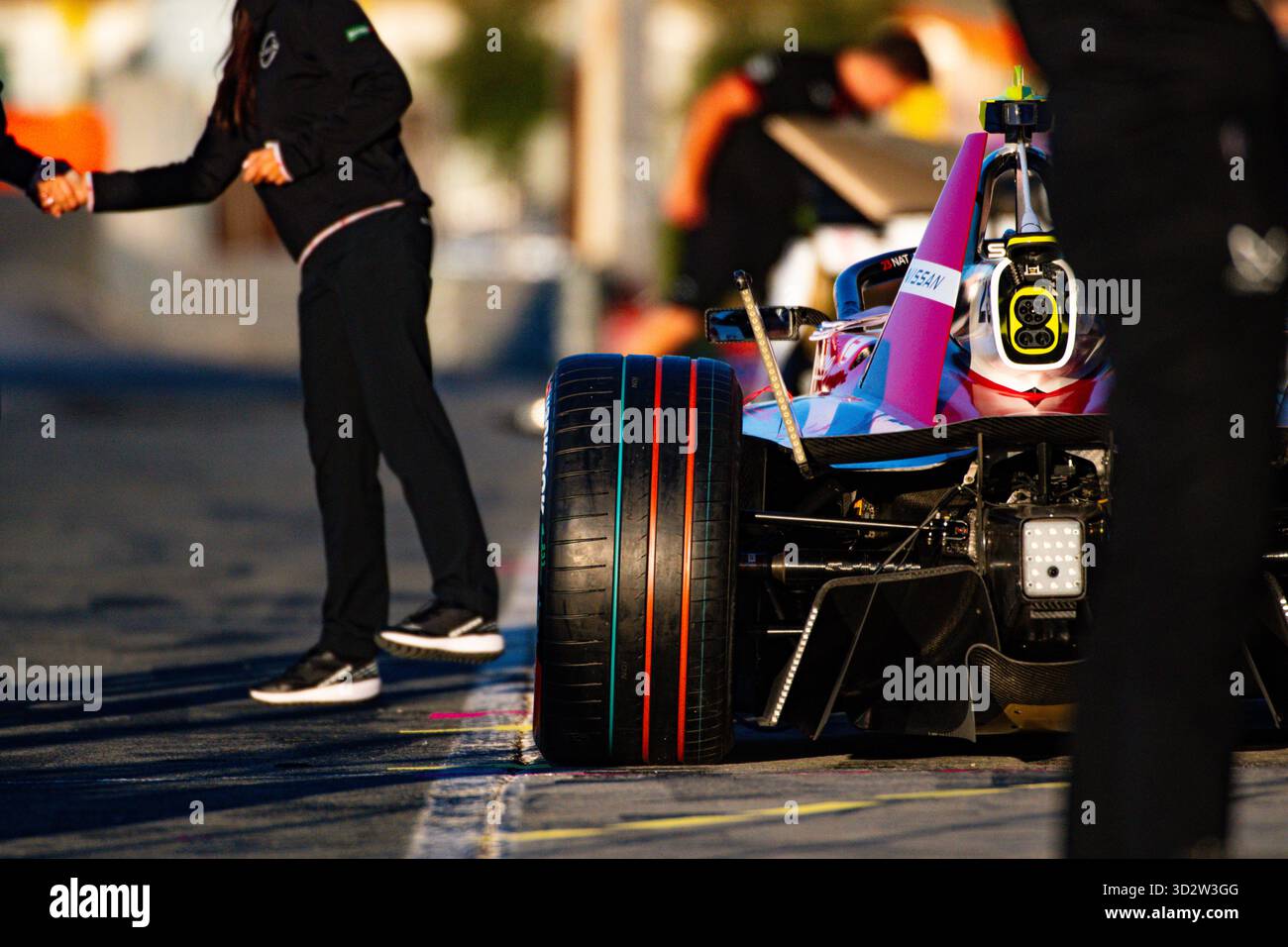 Formule E essais de pré-saison pour femmes 2025/26 - Nismo Banque D'Images