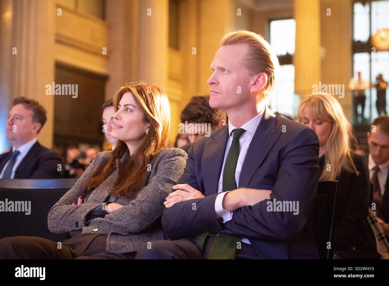 Londres, Royaume-Uni. 03 novembre 2025. James Orr lors d'une conférence de presse sur l'économie du Royaume-Uni au Banking Hall. Crédit : Justin Ng/Alamy Live News. Banque D'Images