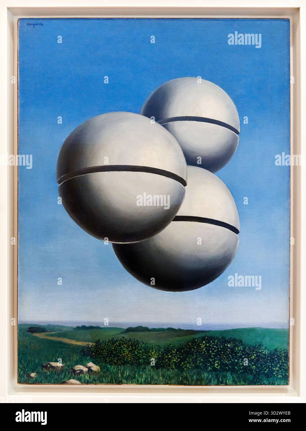 René Magritte (1898-1967), voix de l'espace, 1931, huile sur toile, Musée Peggy Guggenheim Collection, Venise, Venise, Vénétie, Italie Banque D'Images