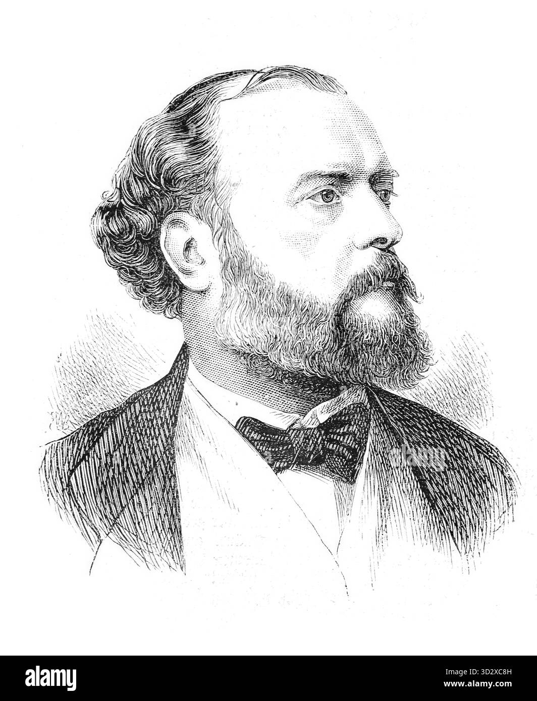 Julius Glaser 1831-1885, österreichischer Rechtswissenschaftler und Politiker, Historisch, Reproduktion von einer Vorlage mit einer Szene aus dem 19. Banque D'Images