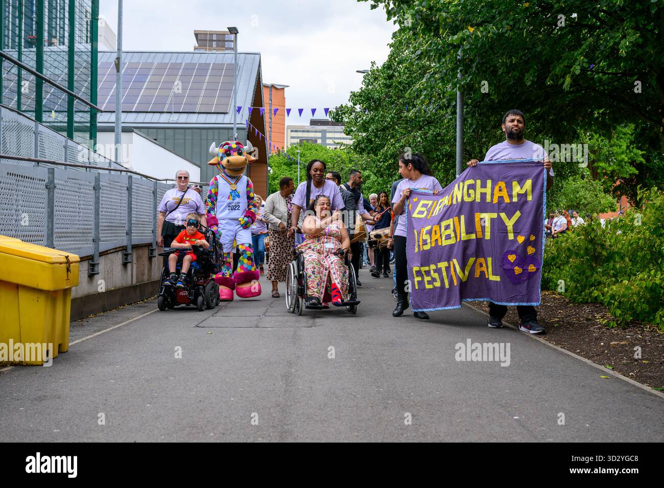 Birmingham Disability Festival pour une journée de célébration, d'autonomisation et de communauté - Aston University - samedi 5 juillet 2025 Banque D'Images