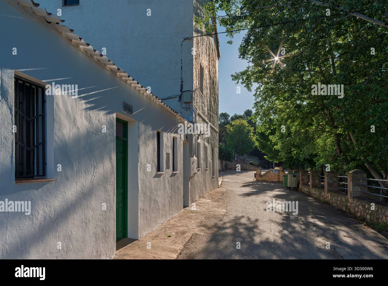 Sanctuaire de notre-Dame de Bethléem, pèlerinage et dévotion populaire à l'image du saint patron de la ville d'Almansa, IXe siècle, Albacete. Banque D'Images