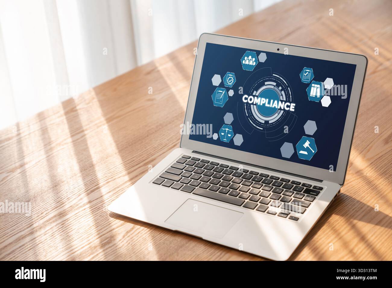 Système de conformité pour les entreprises Modish Online afin de répondre aux normes de qualité Banque D'Images
