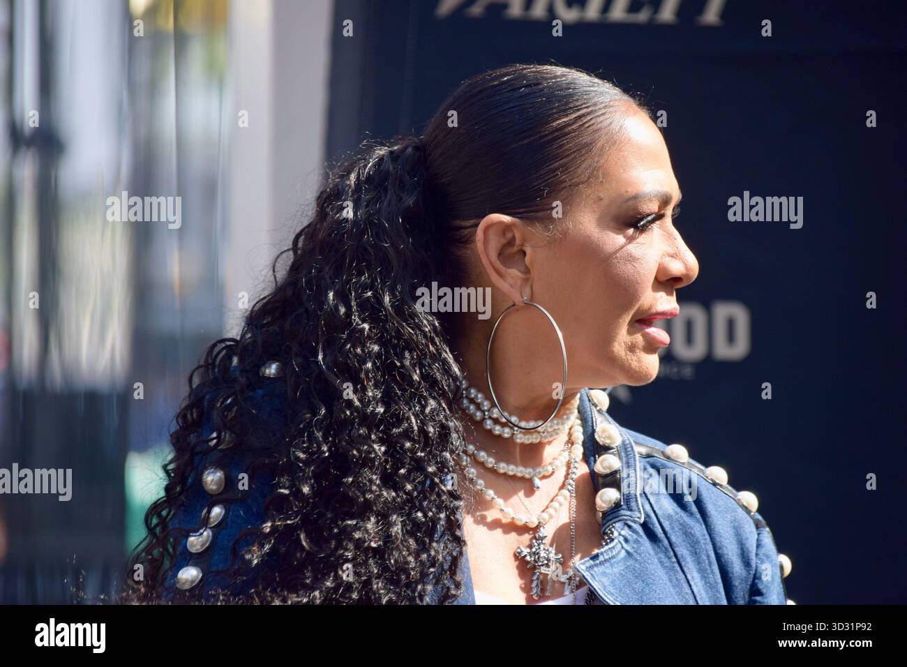 Los Angeles, Californie, le 3 novembre 2025. La musicienne Sheila E assiste à la cérémonie Hollywood Walk of Fame en l'honneur de Sherri Shepherd à Los Angeles, Californie, le 3 novembre 2025. Crédit : Sharon Graphics/Alamy Live News Banque D'Images