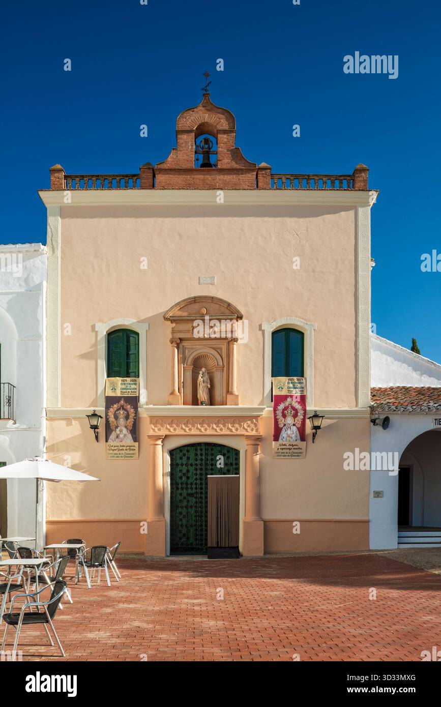 Sanctuaire de notre-Dame de Bethléem, pèlerinage et dévotion populaire à l'image du saint patron de la ville d'Almansa, IXe siècle, Albacete. Banque D'Images