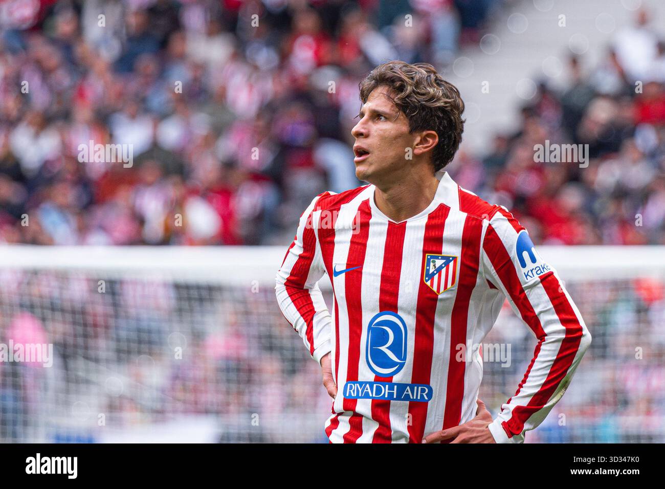 Giuliano Simeone de l'Atlético de Madrid photographié lors du match LaLiga EA Sports entre l'Atlético de Madrid et le Sevilla FC au Metropolitano Banque D'Images