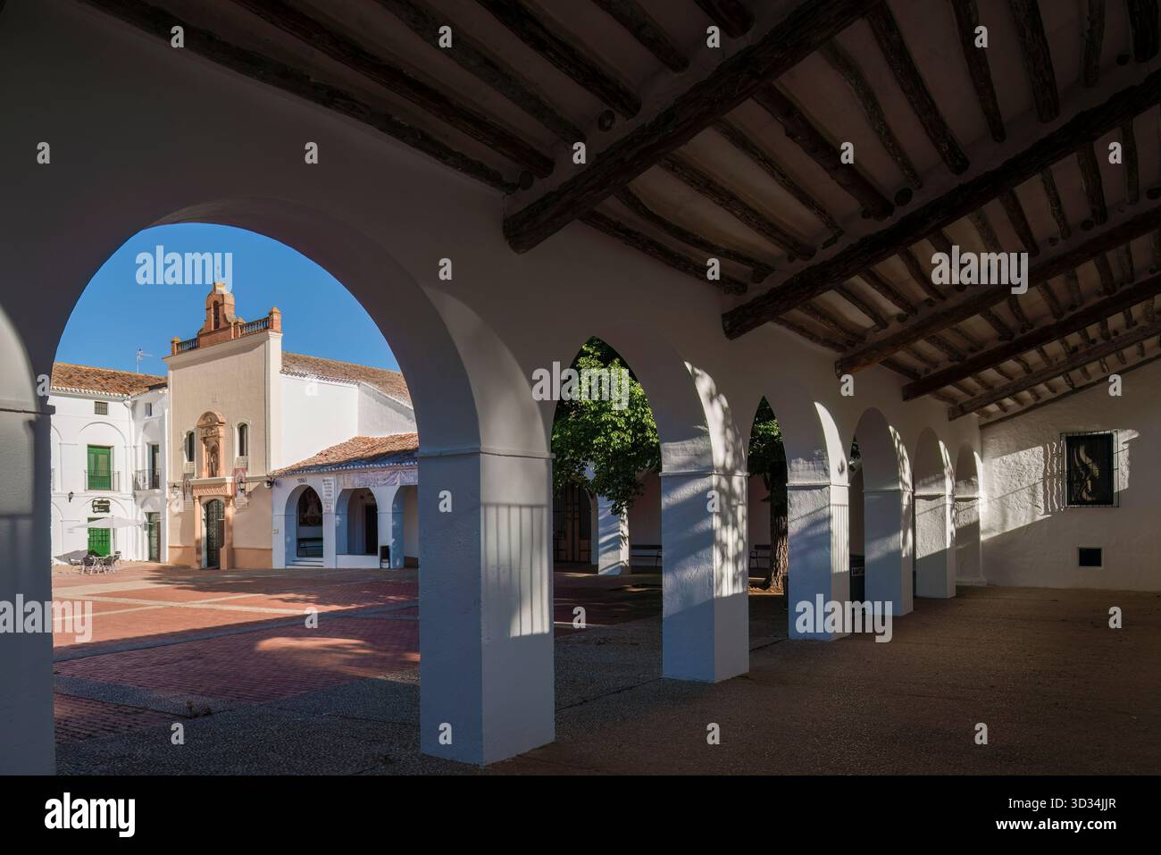 Sanctuaire de notre-Dame de Bethléem, pèlerinage et dévotion populaire à l'image du saint patron de la ville d'Almansa, IXe siècle, Albacete. Banque D'Images