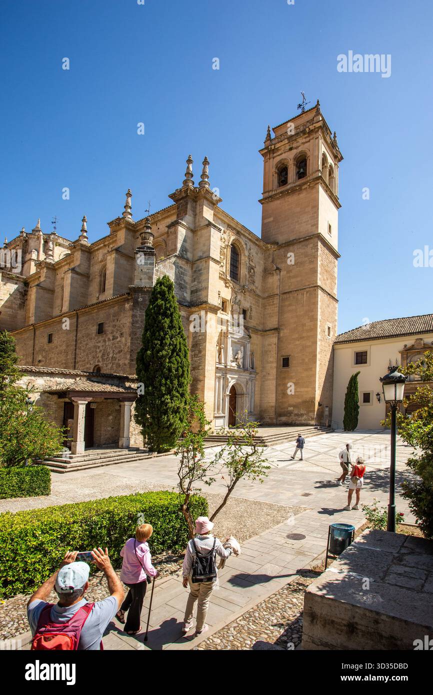 Monasterio de San Jerónimo Monastère de Jérôme le premier monastère construit à Grenade après la conquête de la ville par les chrétiens dans les années 1500 Banque D'Images