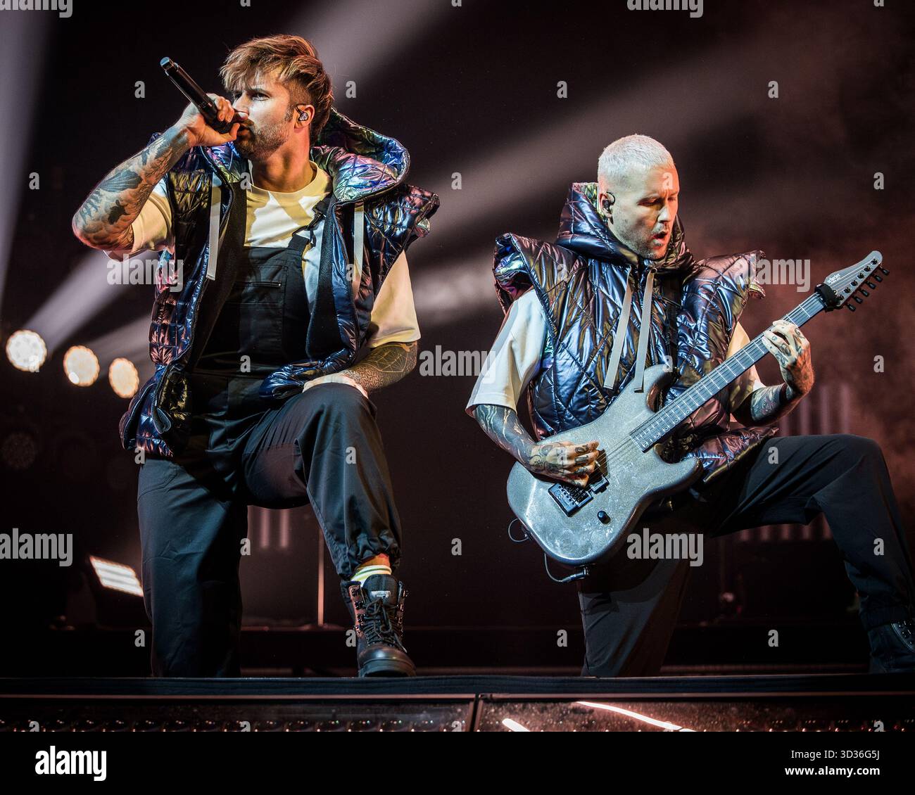 Electric Callboy en concert le 3 octobre 2025 Banque D'Images