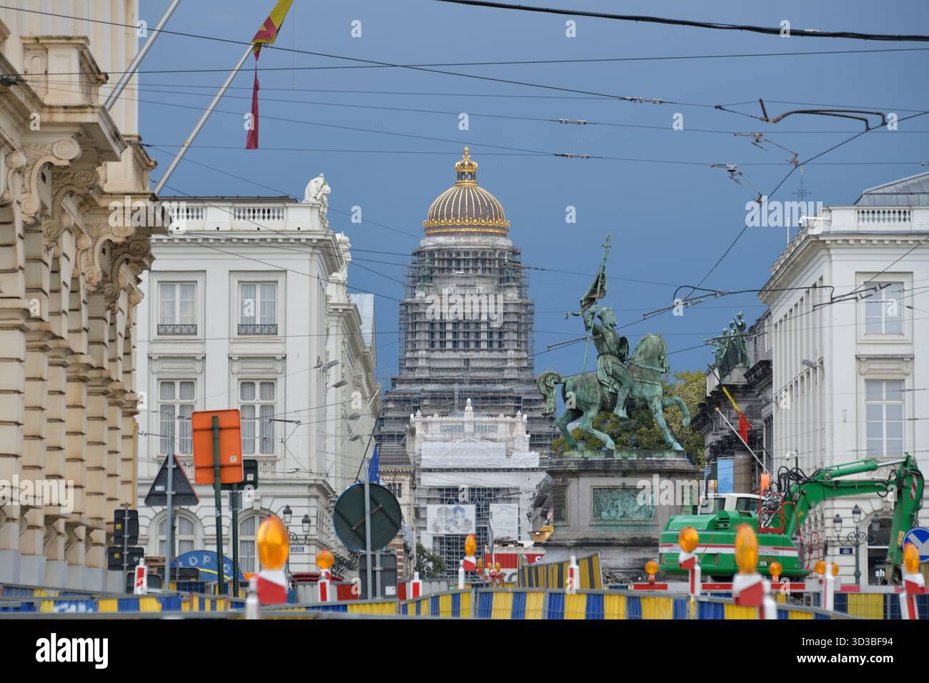Palais de justice à Bruxelles, Bruxelles, Belgique, Europe Banque D'Images