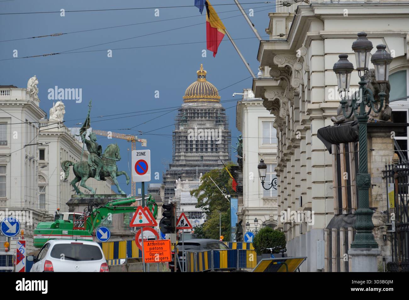 Palais de justice à Bruxelles, Bruxelles, Belgique, Europe Banque D'Images