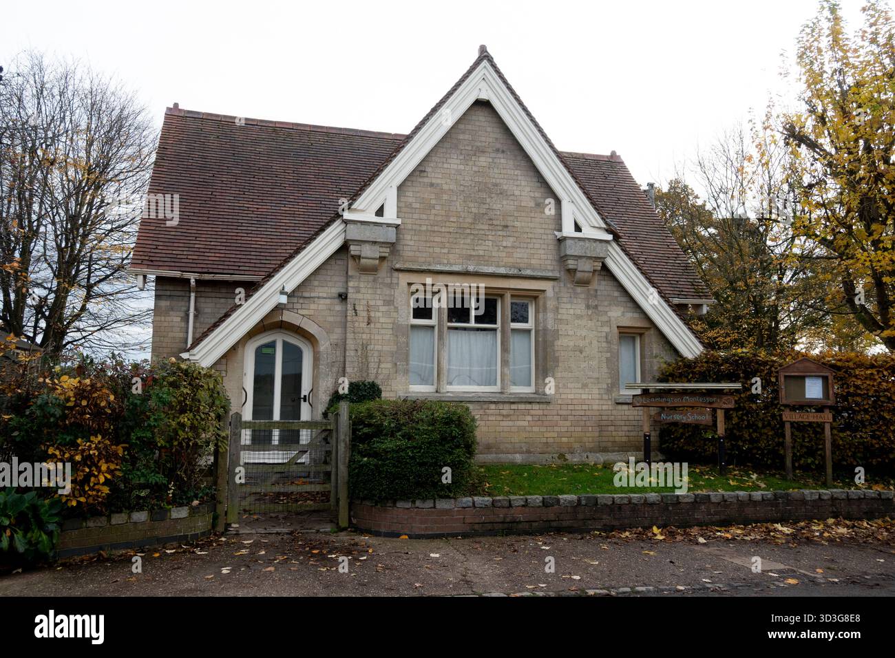 The village Hall, Old Milverton, Warwickshire, Angleterre, Royaume-Uni Banque D'Images