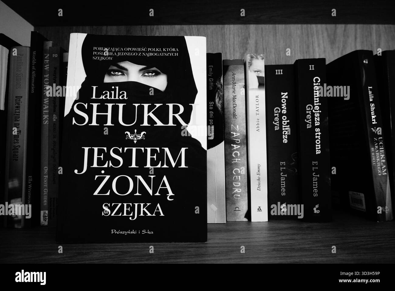 Livre sur étagère Banque D'Images