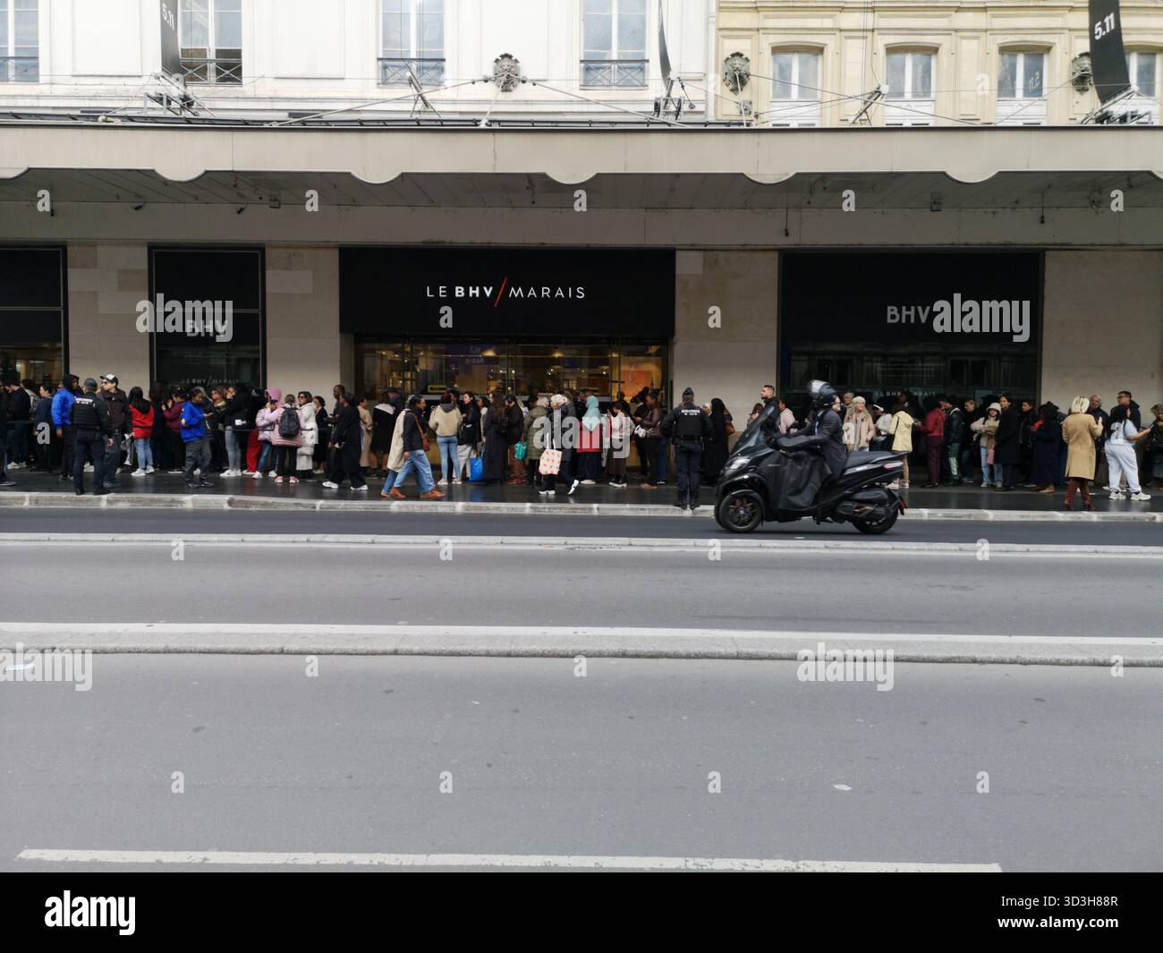 Magasin Shein BHV Paris Banque D'Images