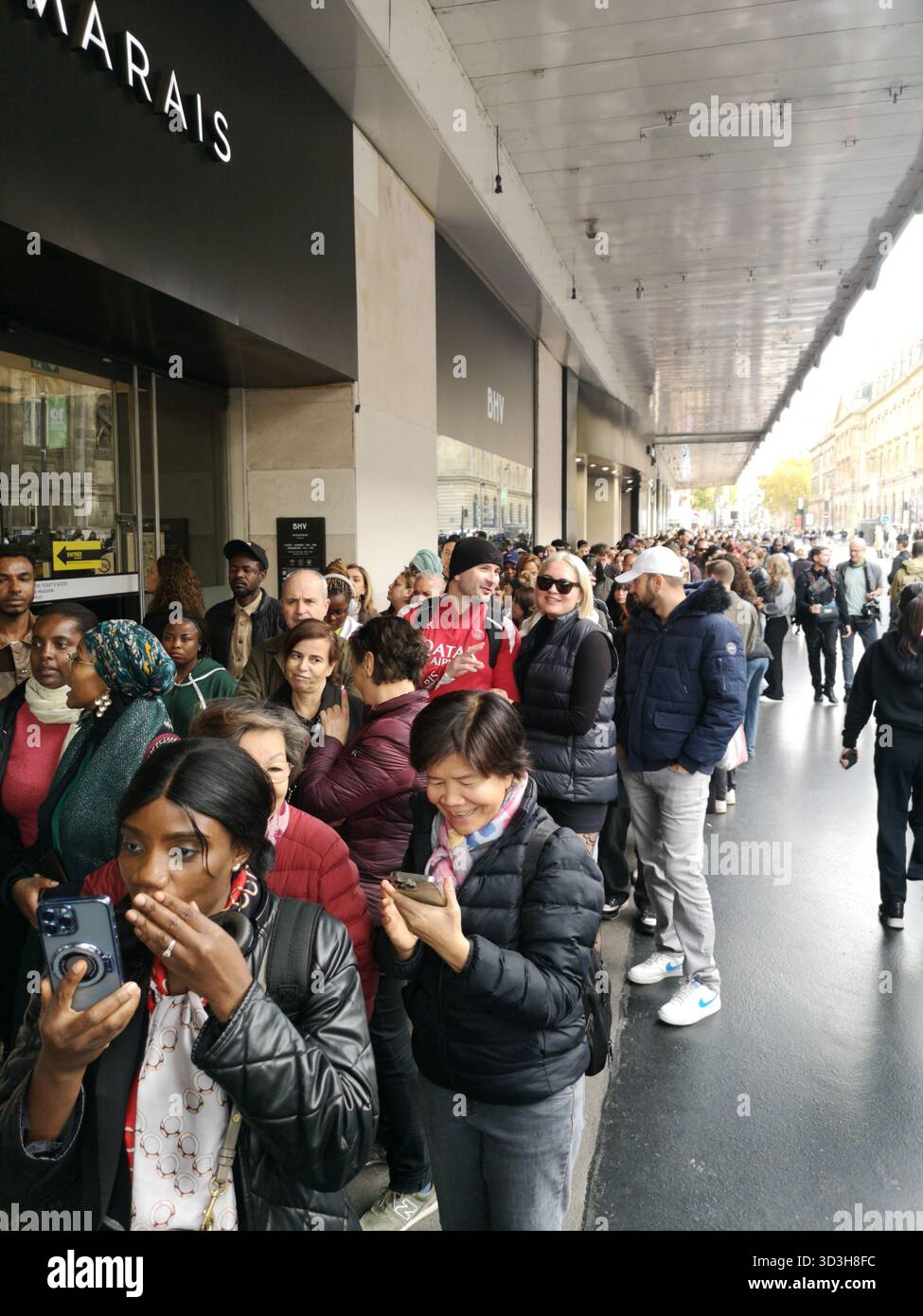 Magasin Shein BHV Paris Banque D'Images