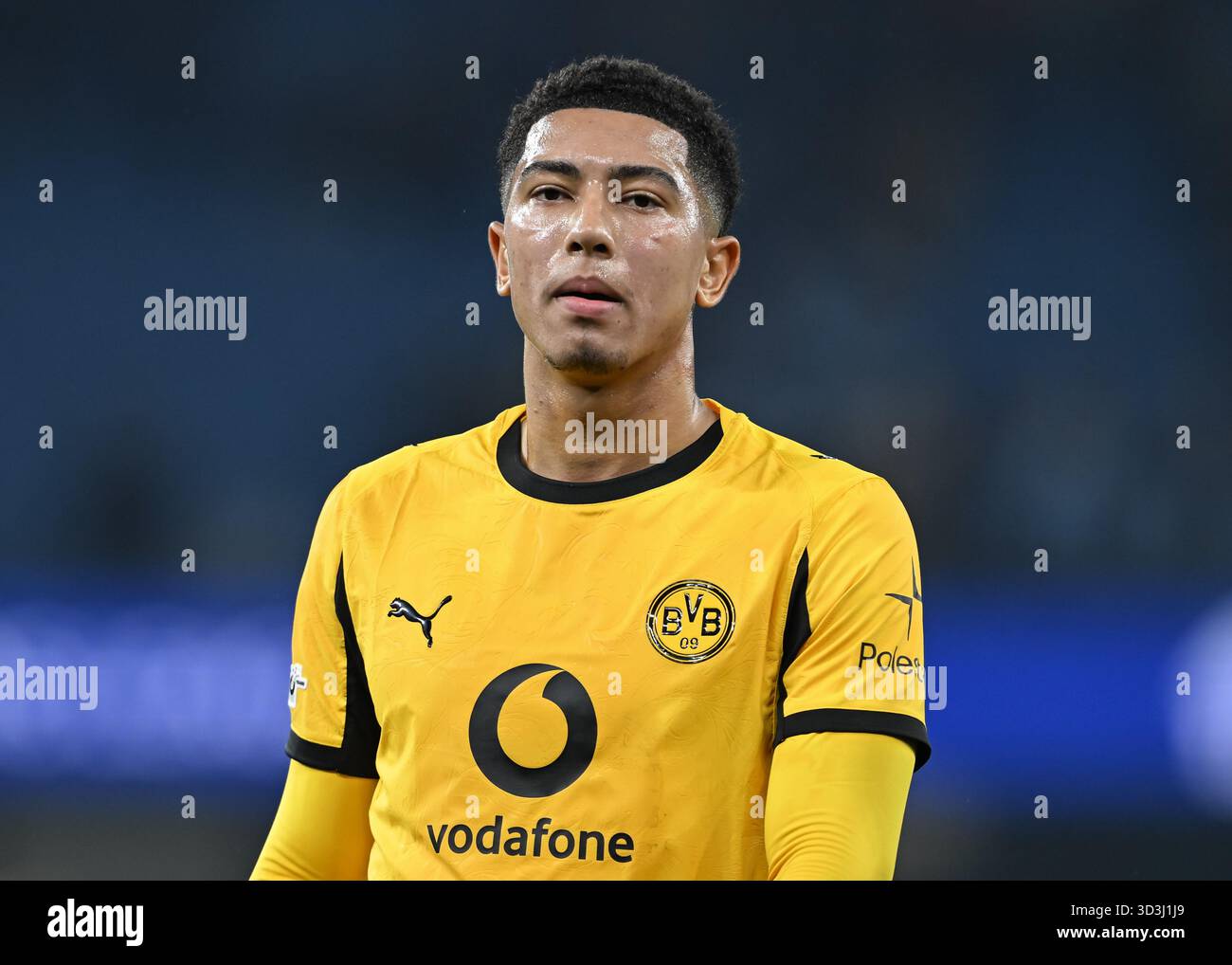 Manchester, Royaume-Uni. 5 novembre 2025. Jobe Bellingham du Borussia Dortmund lors du match Manchester City vs Borussia Dortmund UEFA Champions League à l'Etihad Stadium, Manchester. Le crédit photo devrait se lire : Cody Froggatt/Sportimage crédit : Sportimage Ltd/Alamy Live News Banque D'Images