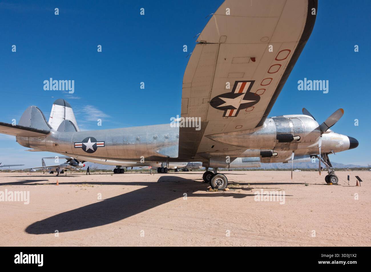 Pima Air & Space Museum à Tucson, Arizona abrite près de 400 avions qui racontent l'histoire du vol Banque D'Images