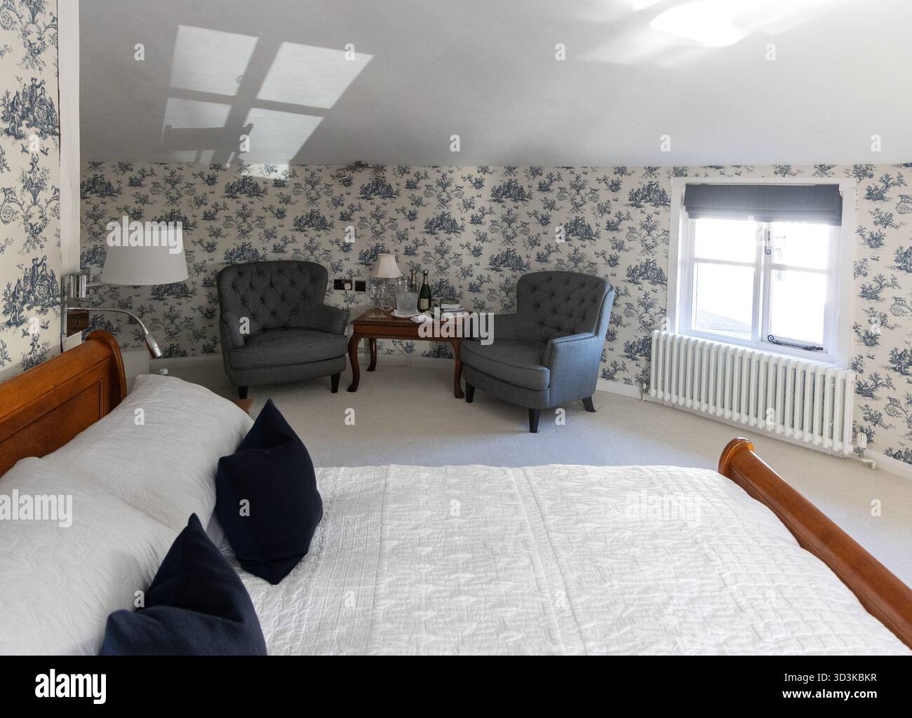 Le moulin à vent à Chatham Green, Chelmsford, Essex, Angleterre. Banque D'Images