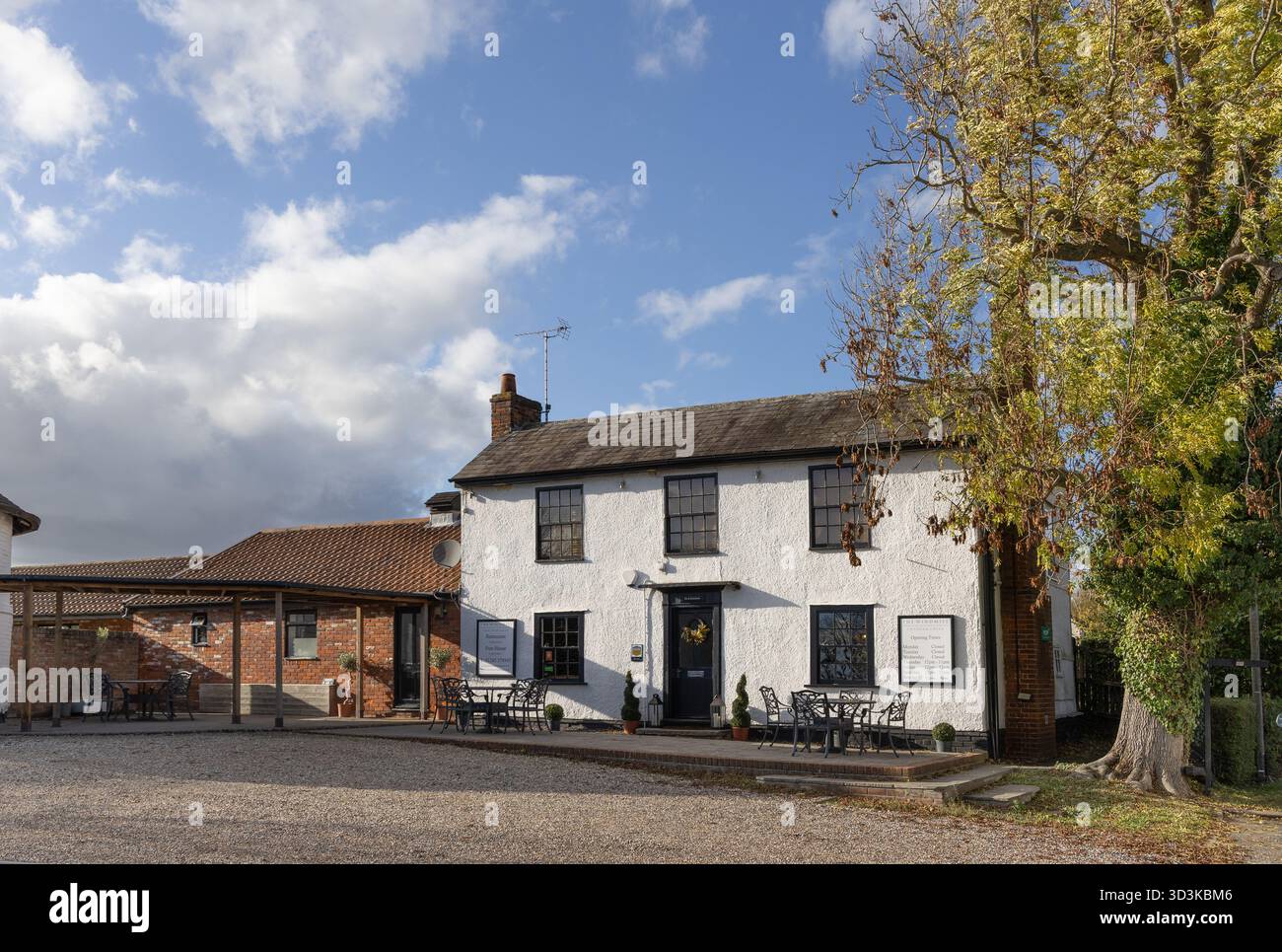 Le moulin à vent à Chatham Green, Chelmsford, Essex, Angleterre. Banque D'Images