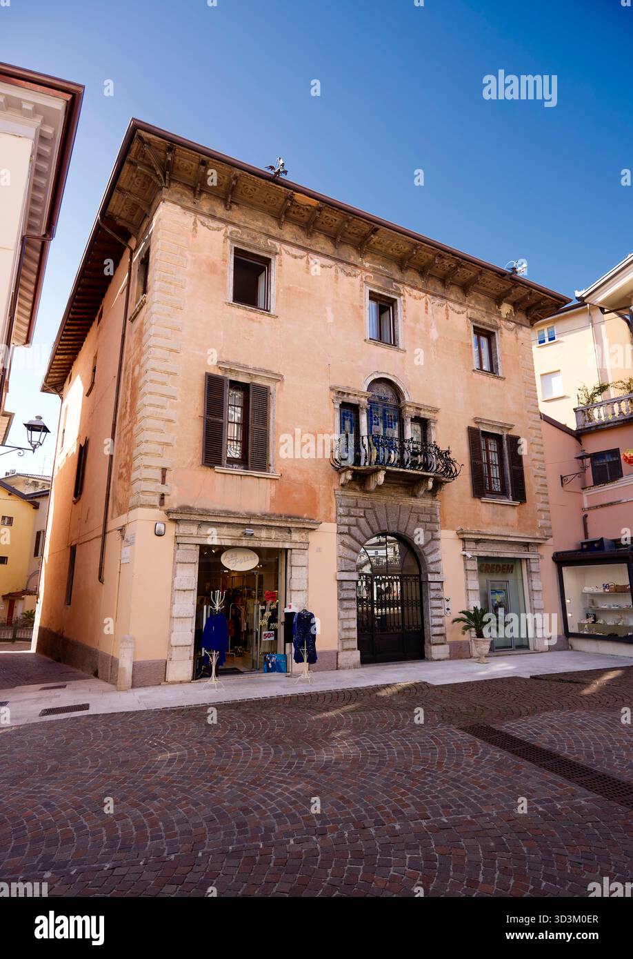 Salò, Lac de Garde, Italie Banque D'Images