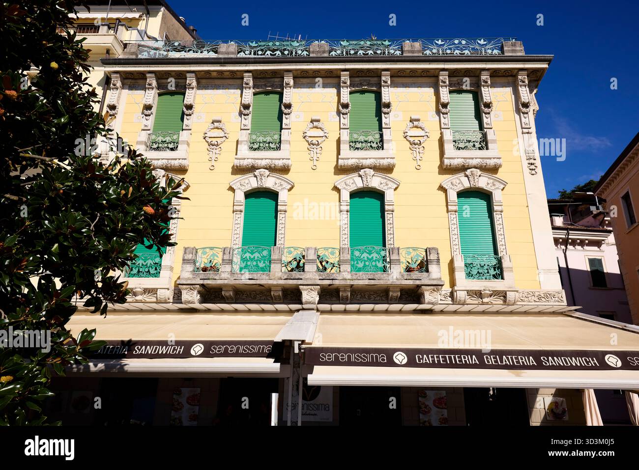 Salò, Lac de Garde, Italie Banque D'Images