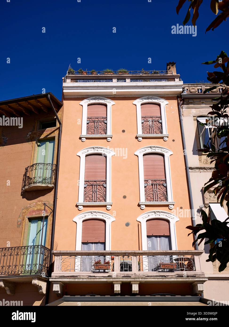 Salò, Lac de Garde, Italie Banque D'Images