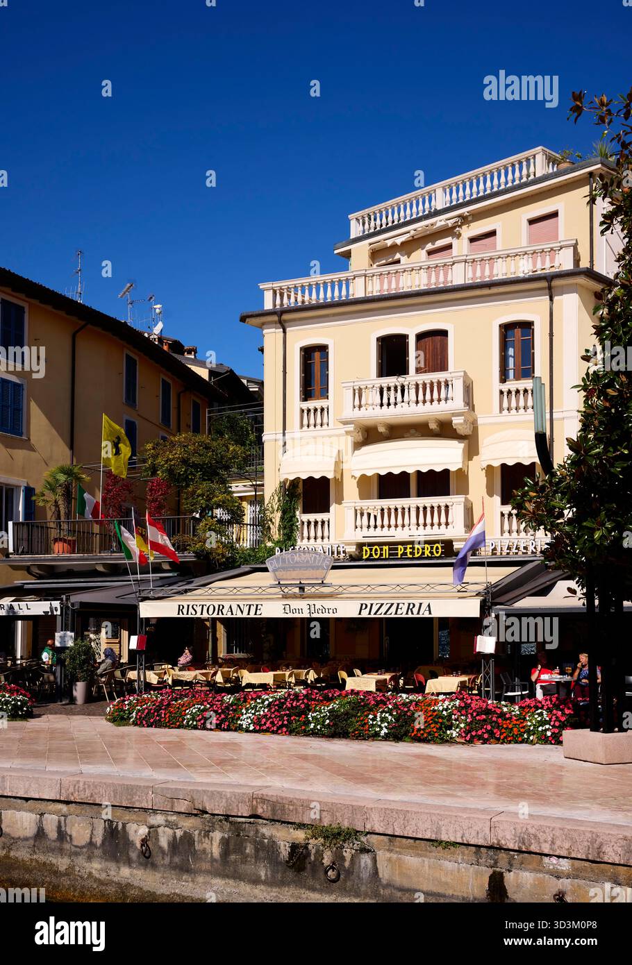 Salò, Lac de Garde, Italie Banque D'Images