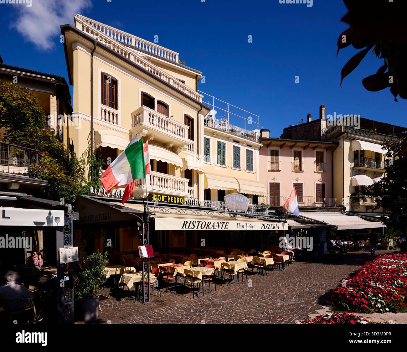 Salò, Lac de Garde, Italie Banque D'Images