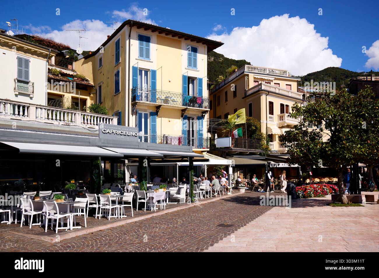 Salò, Lac de Garde, Italie Banque D'Images