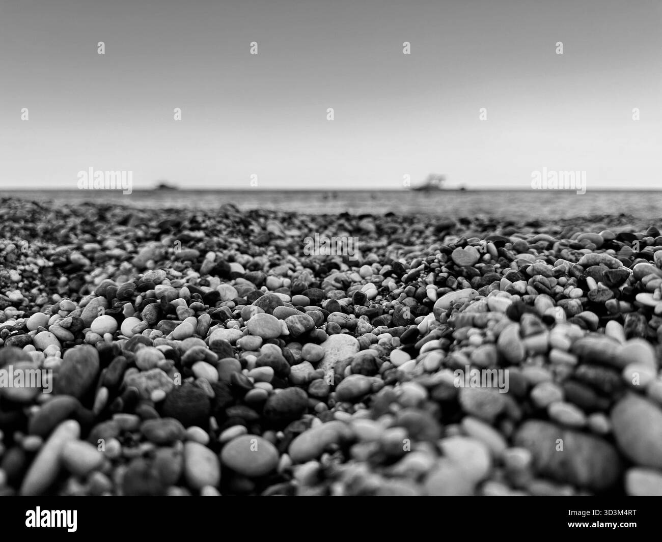 Journée d'été sur la plage - Image de stock capturée avec un smartphone