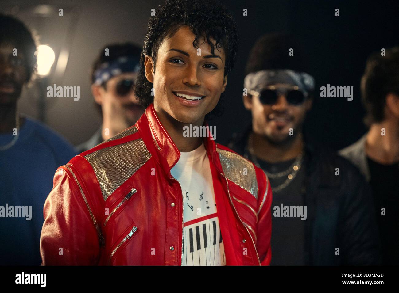 DATE DE SORTIE : 24 avril 2026 TITRE : Michael STUDIO : Lionsgate RÉALISATEUR : Antoine Fuqua INTRIGUE : L'histoire du célèbre musicien Michael Jackson, connu sous le nom de Roi de la Pop. EN VEDETTE : JAAFAR JACKSON dans le rôle de Michael Jackson. UTILISATION ÉDITORIALE UNIQUEMENT ! Non destiné à UN USAGE commercial ! Banque D'Images