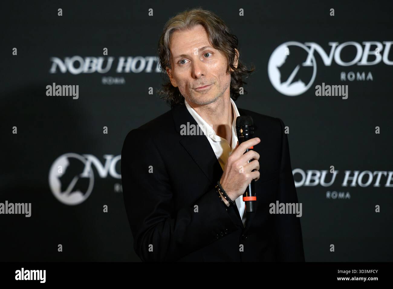 Rome, Italie. 06 novembre 2025. Carlo Acampora assiste à l'ouverture de l'hôtel Nobu sur la via Veneto à Rome (Italie), le 6 novembre 2025. Crédit : Insidefoto/Alamy Live News Banque D'Images