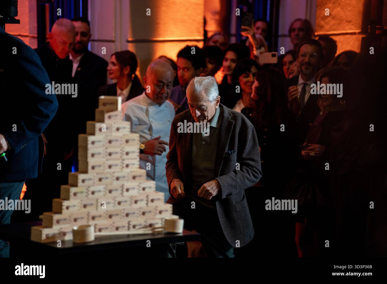 Rome, Italie. 06 novembre 2025. Robert de Niro assiste à l'ouverture de Nobu Hotel à Nobu Hotel Rome, Italie, le 6 novembre 2025. (Photo de Luca Carlino/NurPhoto) crédit : NurPhoto SRL/Alamy Live News Banque D'Images