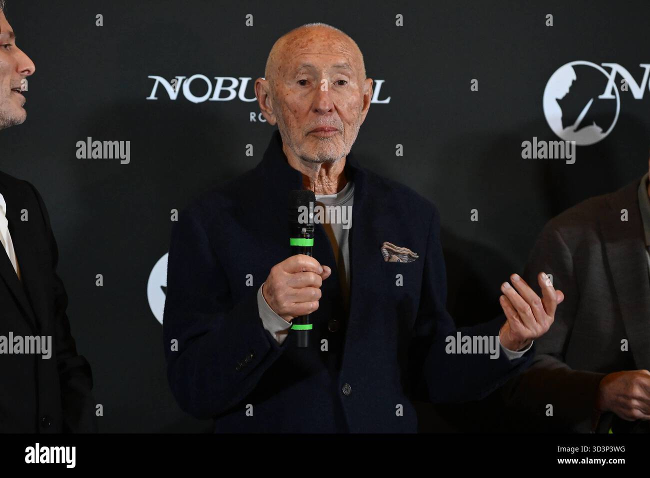 News - ouverture de l'hôtel Nobu à Rome Meir Teper assistez à l'ouverture de l'hôtel Nobu à l'hôtel Nobu Rome le 6 novembre 2025 à Rome, Italie Rome Nobu Hotel Italie Copyright : xDomenicoxCippitellix/xLiveMediax LPN 2126155 Banque D'Images