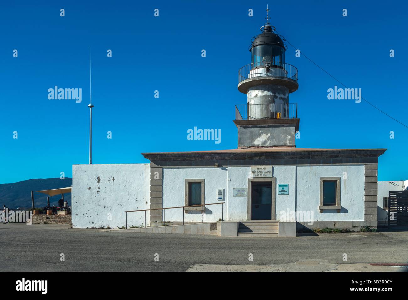 PHARE DE CAP DE CREUS RÉSERVE NATURELLE DE CAP CREUS CAPE DE CREUS PENINSULA GIRONA PROVINCE COSTA BRAVA CATALOGNE ESPAGNE Banque D'Images