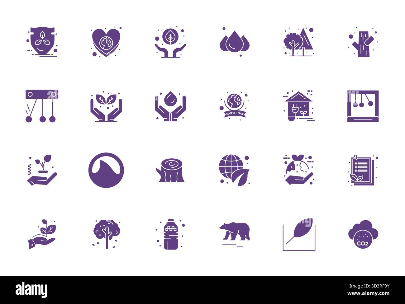 Pack leader de l'industrie de 24 icônes vectorielles optimisées Filled Pixel pour conservation, dimensionnées à 128x128 pour un rendu optimal et l'excellence de l'interface utilisateur Illustration de Vecteur