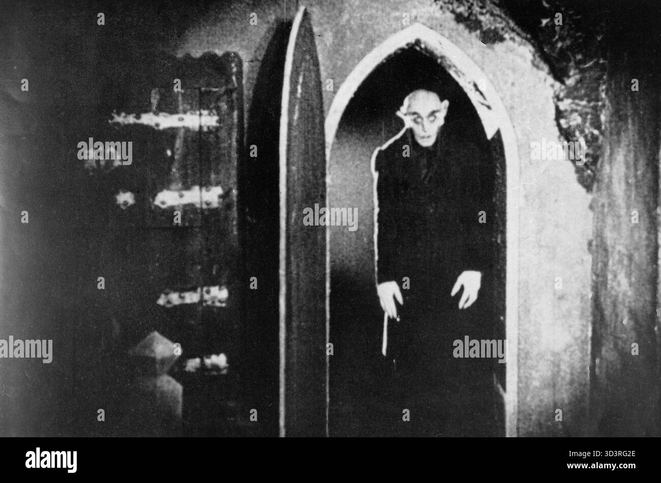 Scène du film Nosferatu, du réalisateur allemand Friedrich Wilhelm Murnau, 1922 Banque D'Images