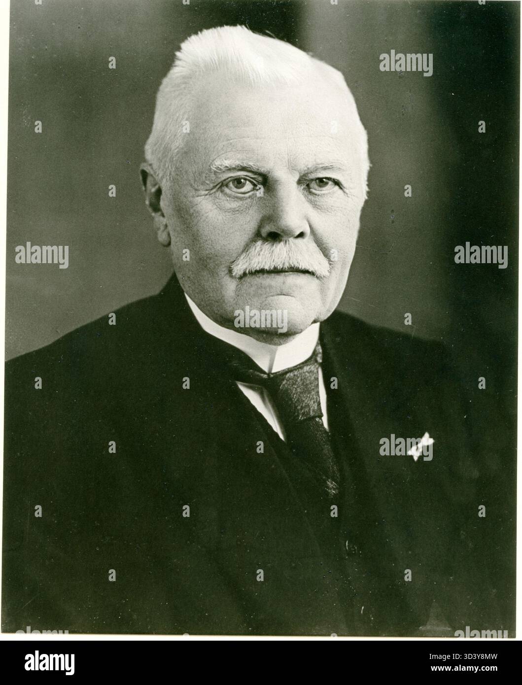 Luitje Wiersum, né à Eenrum en 1863, a été maire d'Eenrum de 1909 à 1939. Ce portrait illustre son rôle en tant que figure du gouvernement local au début du XXe siècle aux pays-Bas. Banque D'Images