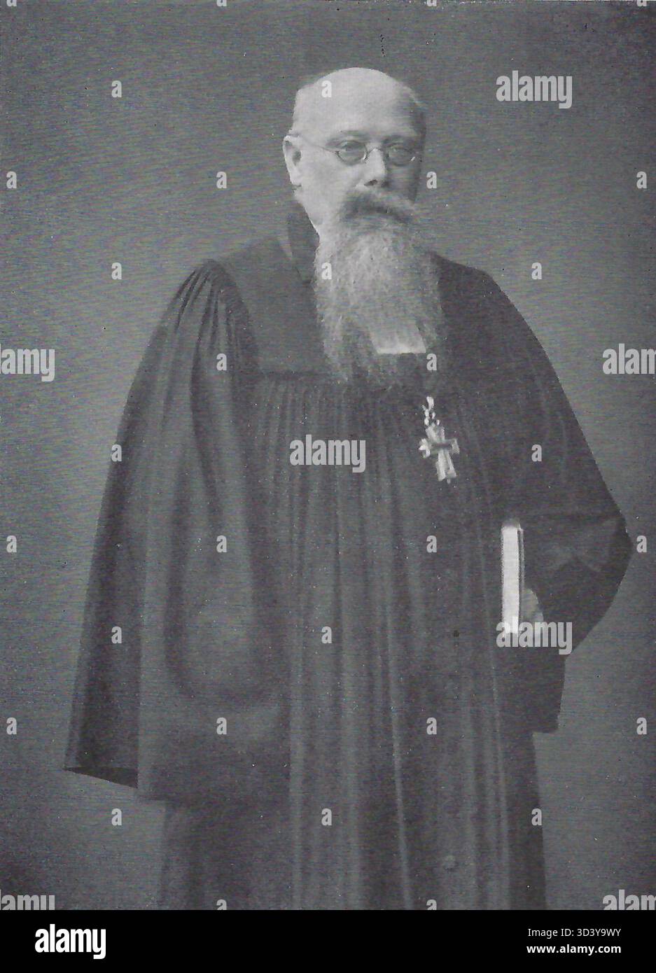 Wilhelm Faber est surintendant et pasteur de l'église Johannis à Magdebourg de 1886 à 1891, contribuant de manière significative à la mission de l'église et à son leadership religieux. Banque D'Images