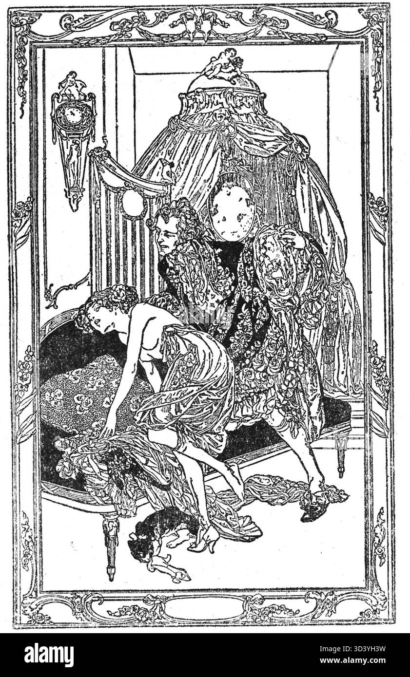 Un scan de 1921 d'une édition polonaise des mémoires de Giacomo Casanova, capturant l'essence de la vie et des exploits du célèbre aventurier vénitien au XVIIIe siècle. Banque D'Images