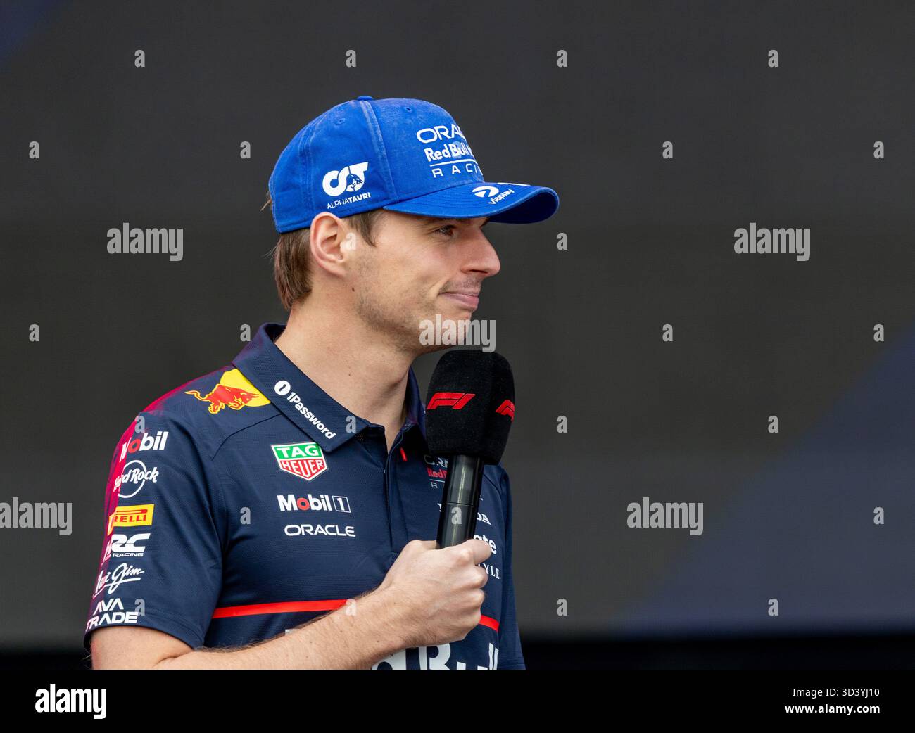 Max Verstappen lors de la formule 1 MSC Cruises Grande Premio de Sao Paulo 2025 le 7 novembre 2025, Sao Paulo, Brésil Banque D'Images