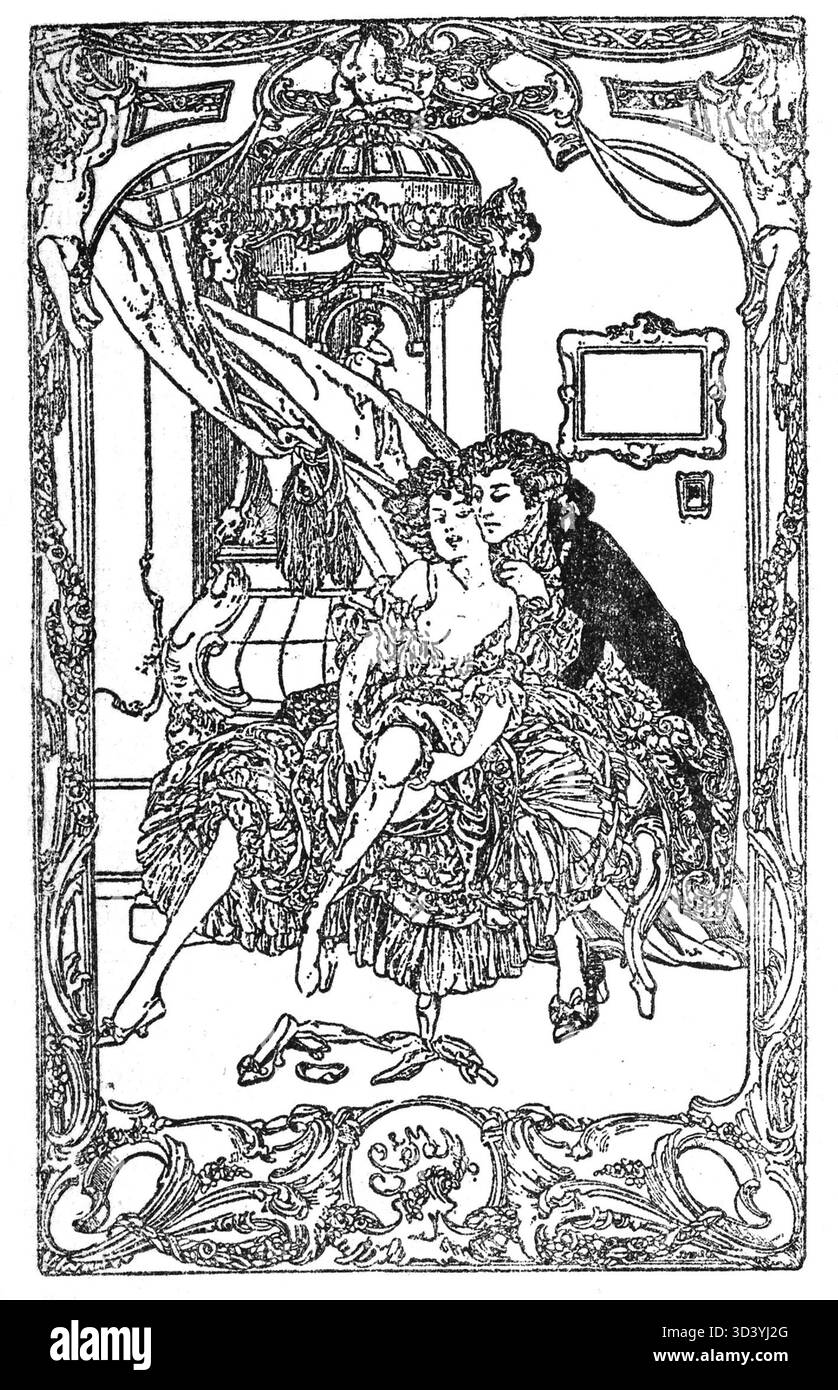 Une édition polonaise de 1921 des *mémoires* de Giacomo Casanova. Banque D'Images