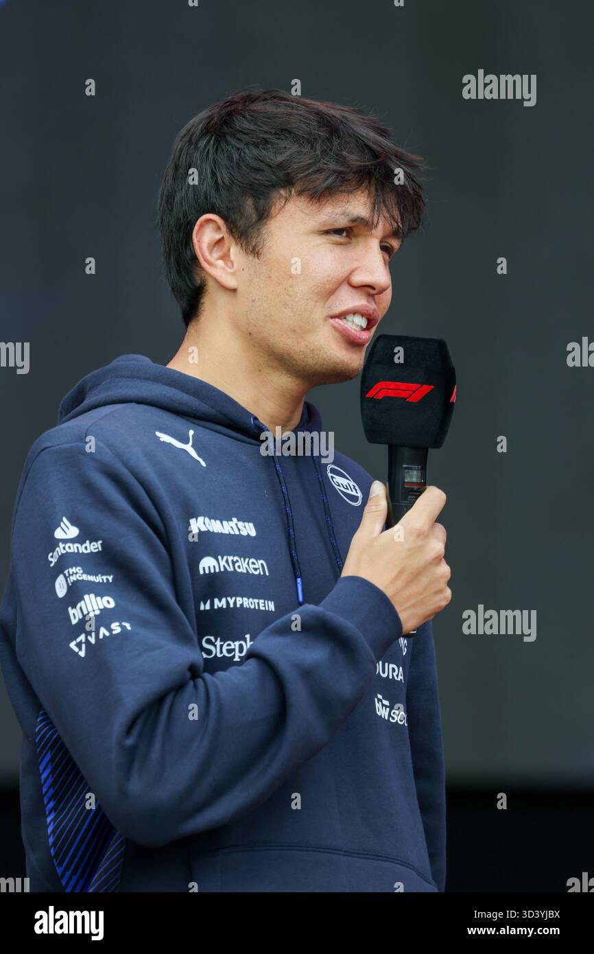 Alexander Albon lors de la formule 1 MSC Cruises Grande Premio de Sao Paulo 2025 le 7 novembre 2025, Sao Paulo, Brésil Banque D'Images