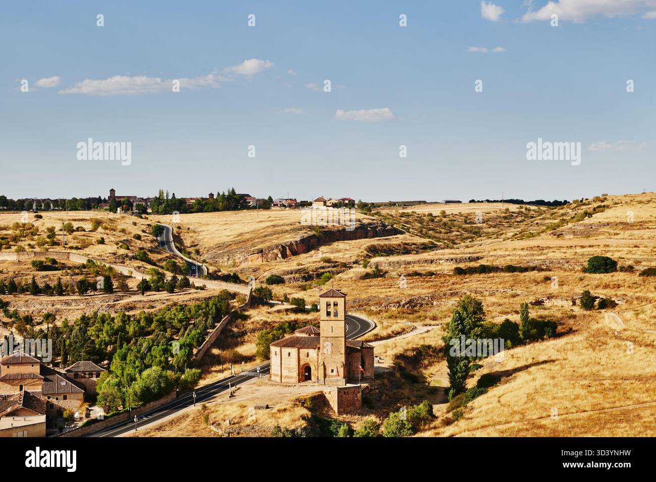 Paysage de Ségovie, Espagne, Europe Banque D'Images