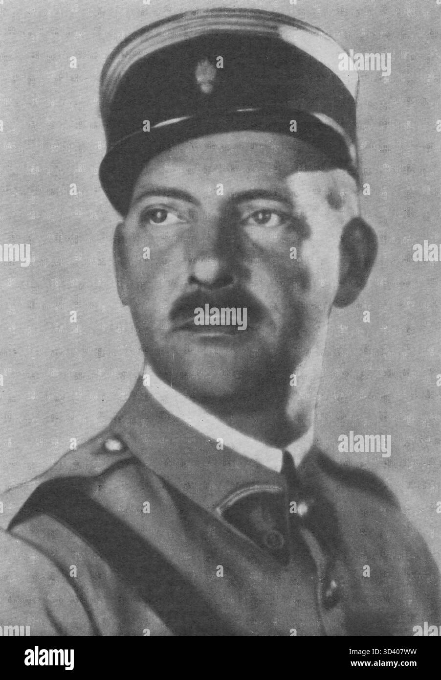 Le prince Aage, comte de Rosenborg, a servi comme officier dans la Légion étrangère française pendant les années 1930 et est représenté ici dans son uniforme de la Légion étrangère, reflétant son implication militaire. Banque D'Images