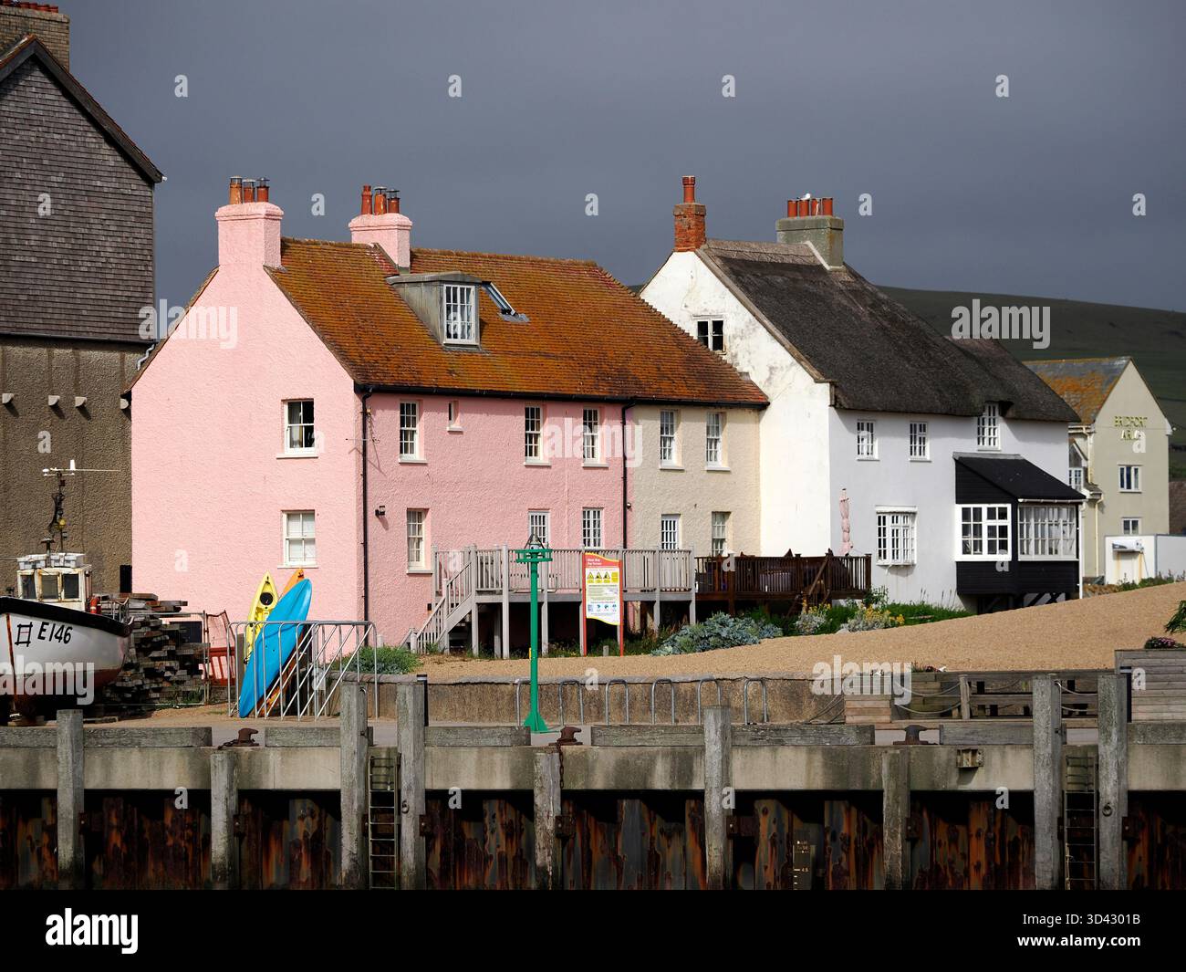 West Bay lieu de vacances Dorset Coast Banque D'Images