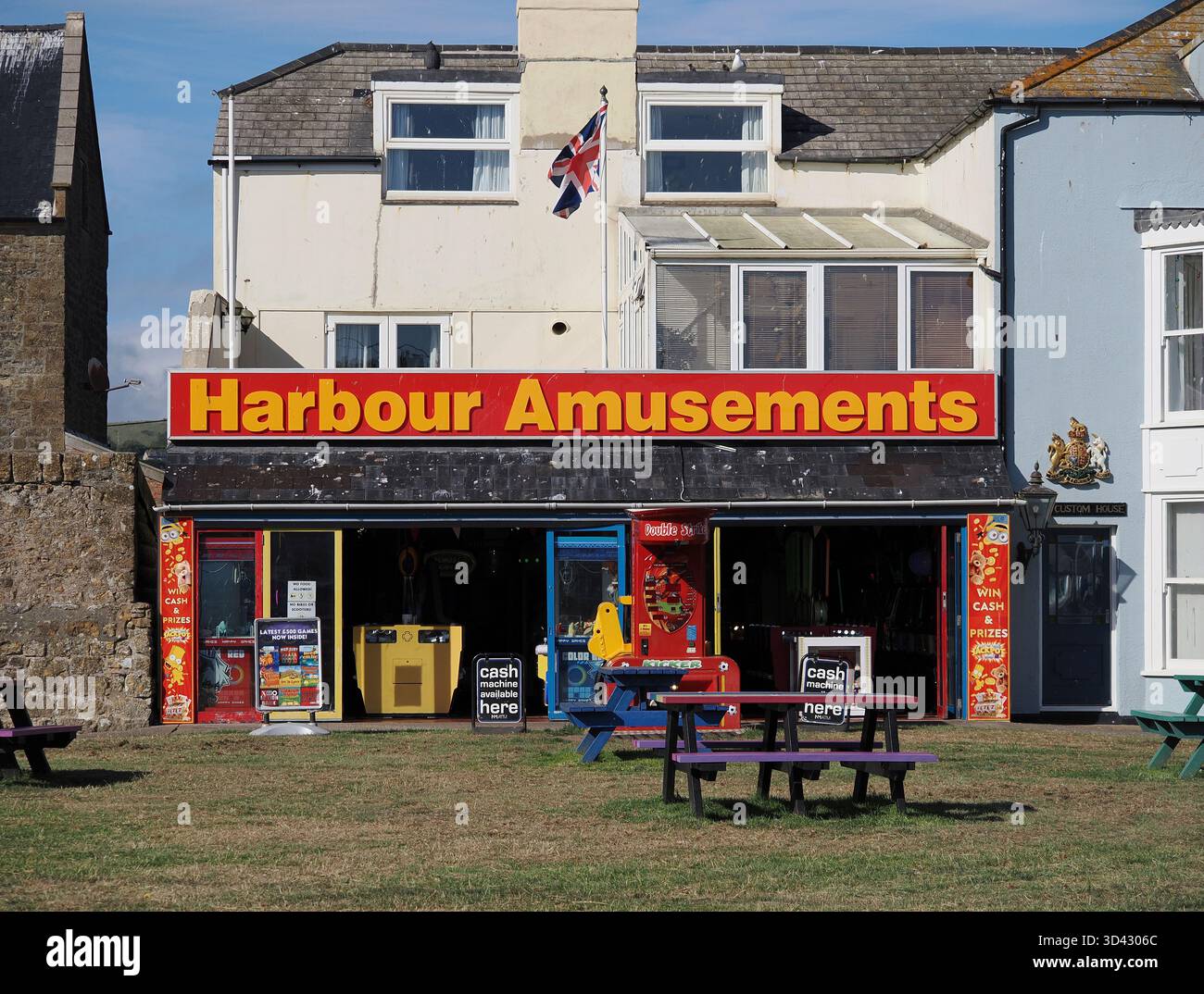 West Bay lieu de vacances Dorset Coast Banque D'Images