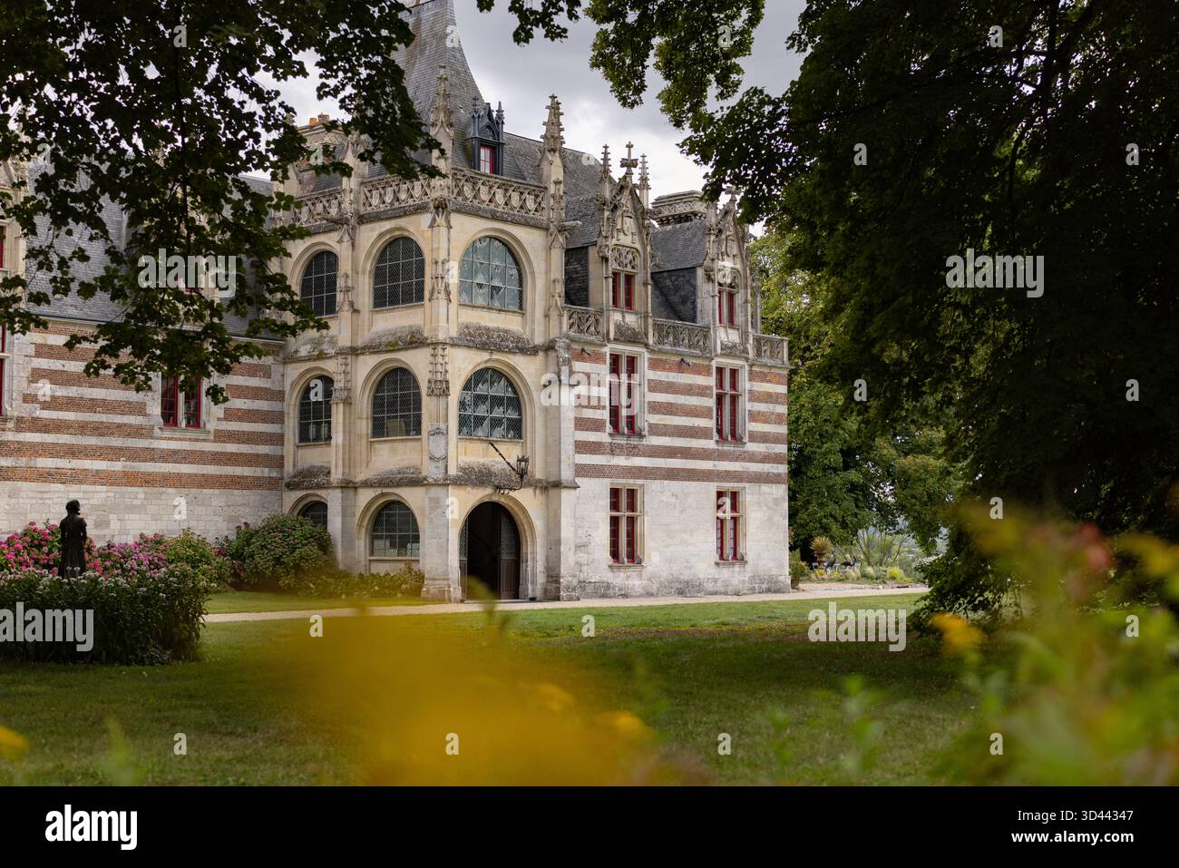 XVIe siècle Château d'Etelan en Normandie, France Banque D'Images