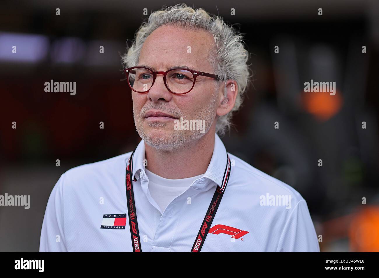 Sao Paulo, Brésil. 8 novembre 2025. Ancien pilote F1 Jacques Villeneuve (CAN) après la journée de qualification du Grand Prix F1 du Brésil à Autodromo Jose Carlos Pace le 08 novembre 2025 à Sao Paulo, Brésil. Photo : Heuler Andrey/DiaEsportivo/Alamy Live News crédit : DiaEsportivo/Alamy Live News Banque D'Images